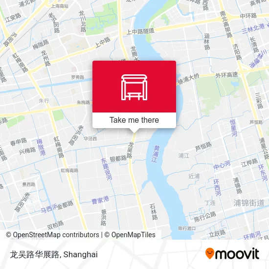 龙吴路华展路 map