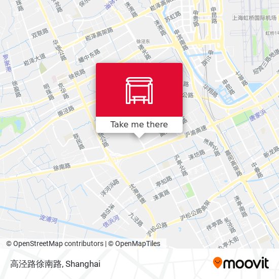 高泾路徐南路 map