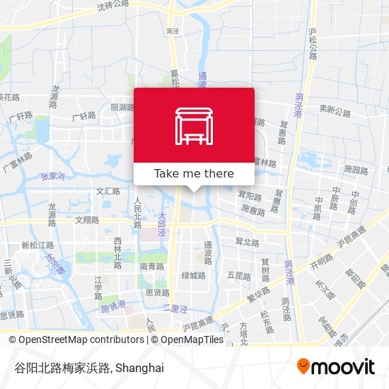 谷阳北路梅家浜路 map