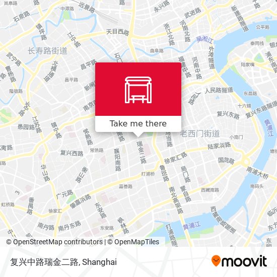 复兴中路瑞金二路 map