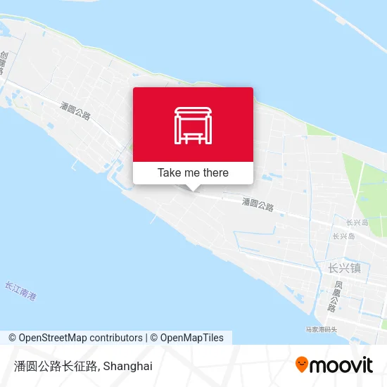 潘圆公路长征路 map