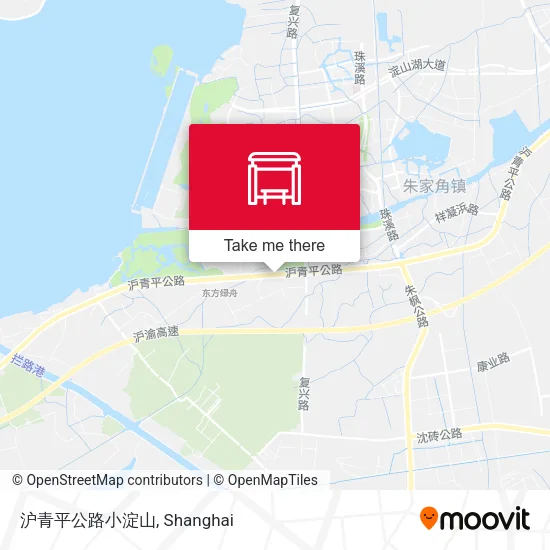 沪青平公路小淀山 map