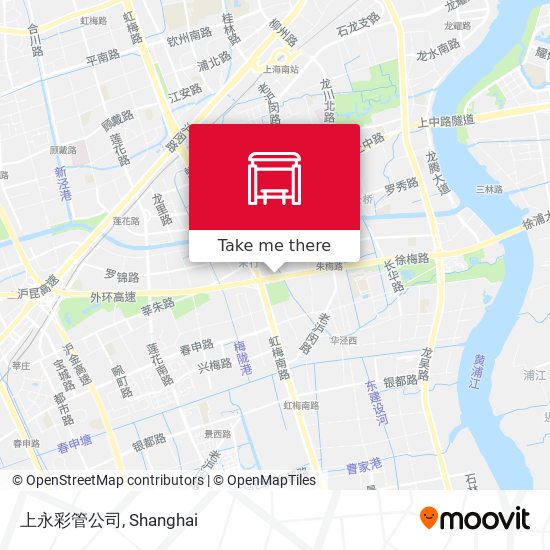 上永彩管公司 map