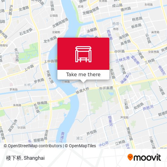 楼下桥 map