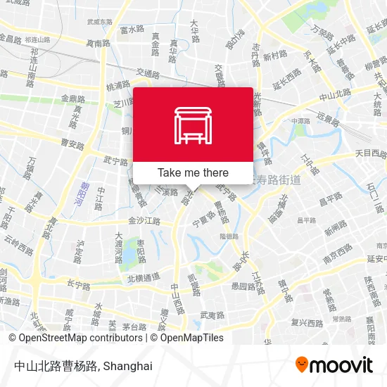 中山北路曹杨路 map