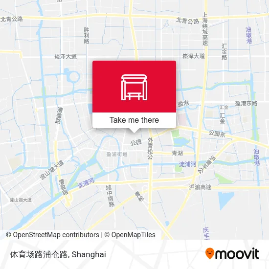 体育场路浦仓路 map