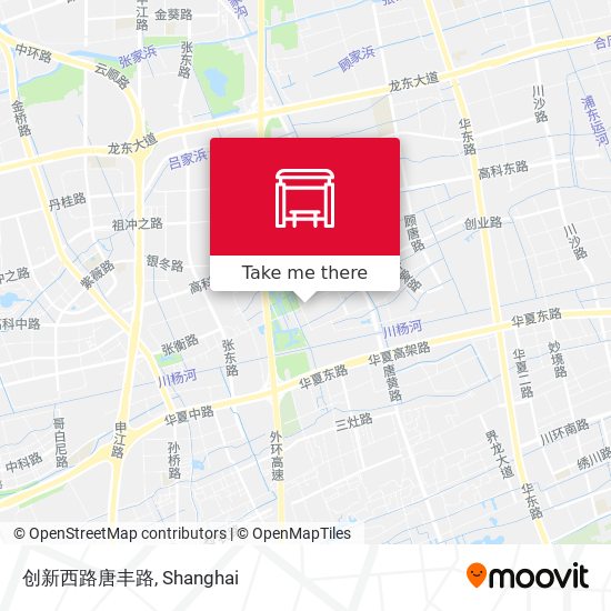 创新西路唐丰路 map