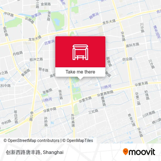创新西路唐丰路 map