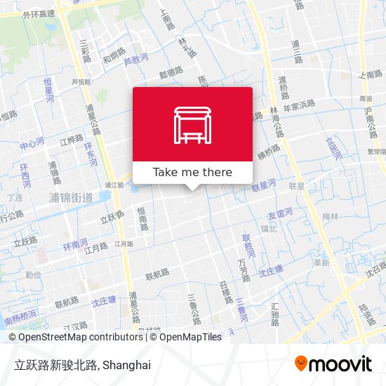 立跃路新骏北路 map