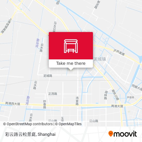 彩云路云松景庭 map