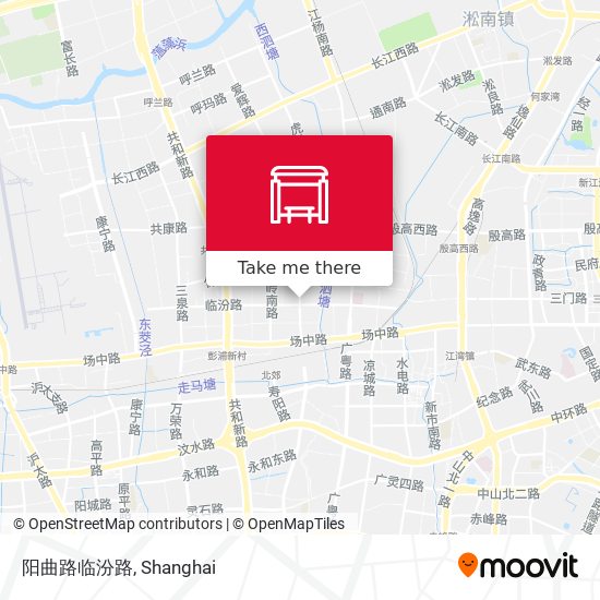 阳曲路临汾路 map