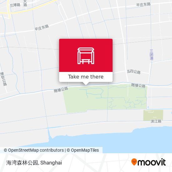 海湾森林公园 map