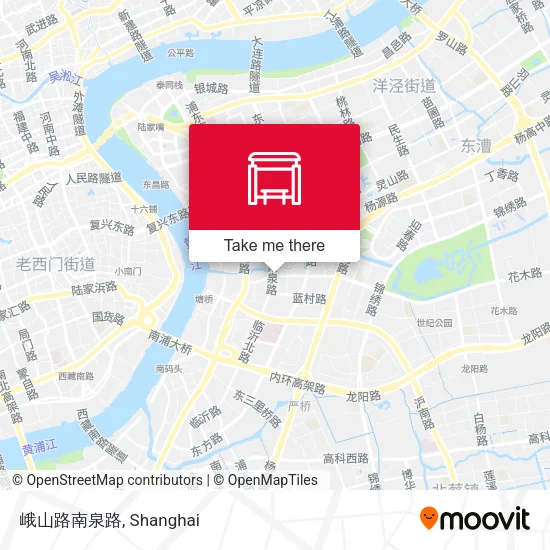 峨山路南泉路 map