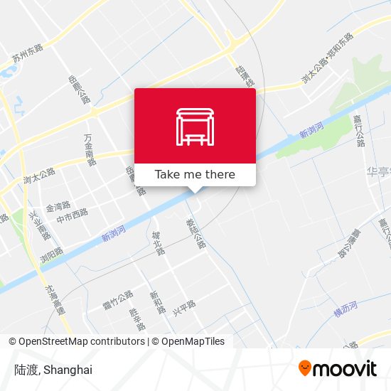 陆渡 map