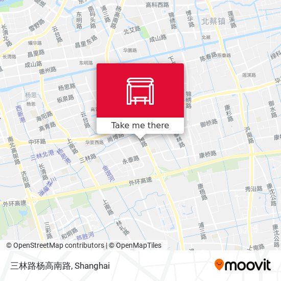 三林路杨高南路 map