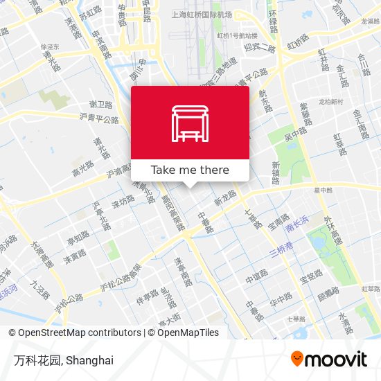 万科花园 map