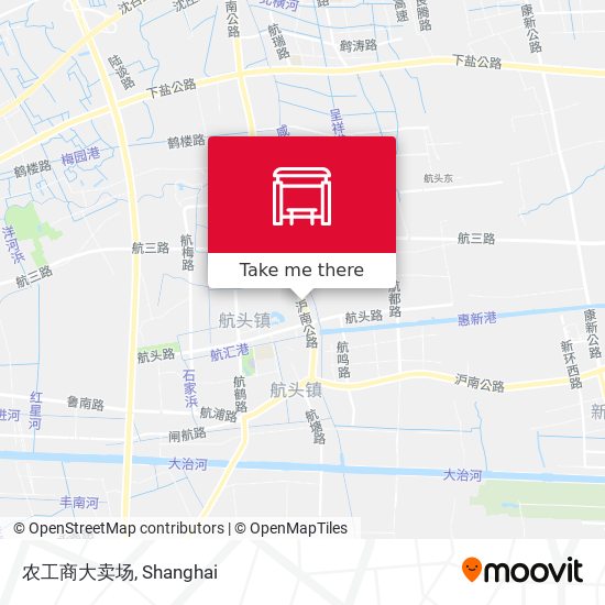 农工商大卖场 map