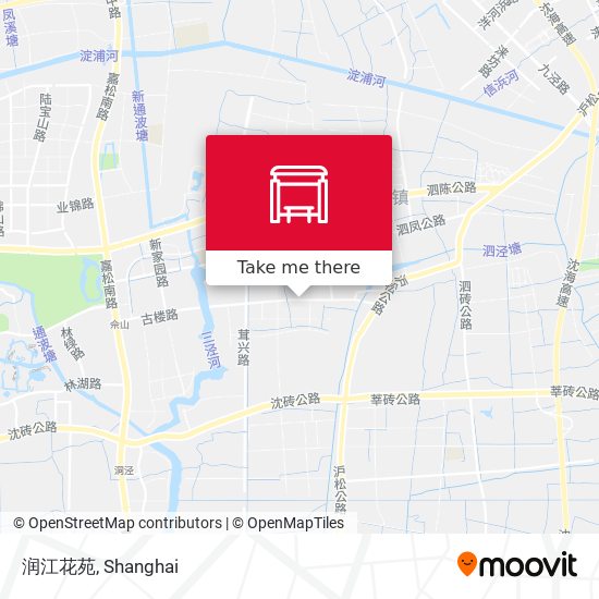 润江花苑 map