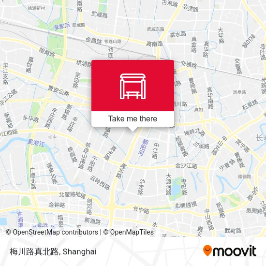 梅川路真北路 map