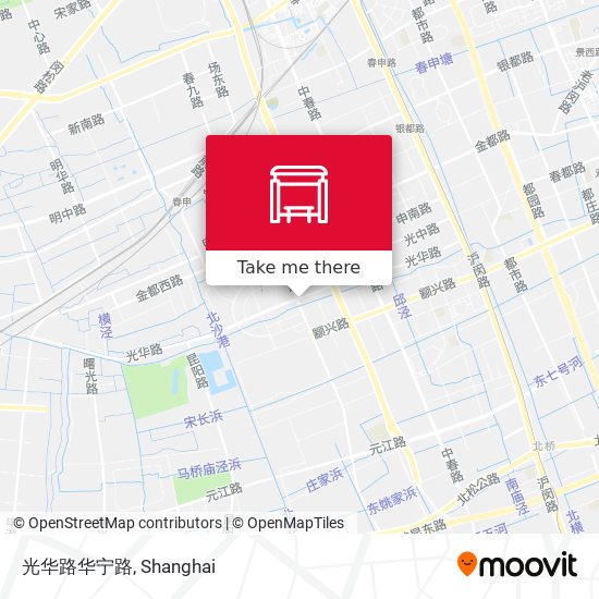 光华路华宁路 map