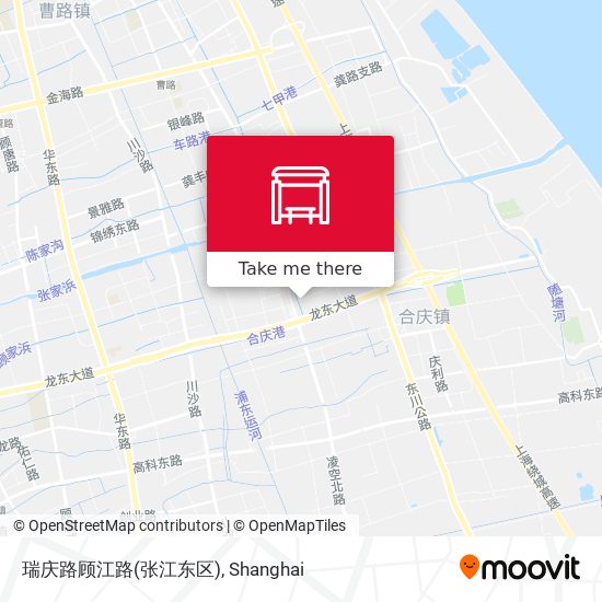 瑞庆路顾江路(张江东区) map