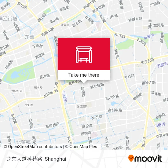 龙东大道科苑路 map