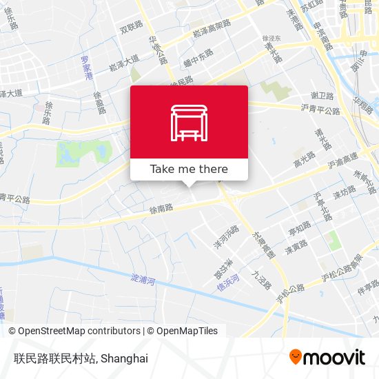 联民路联民村站 map