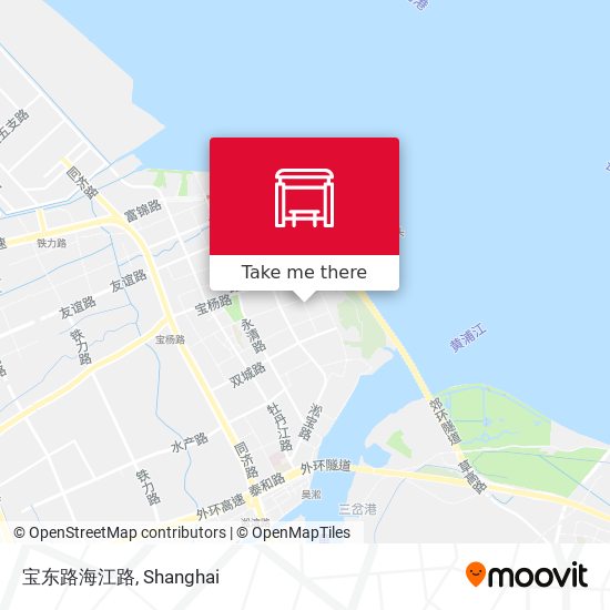 宝东路海江路 map