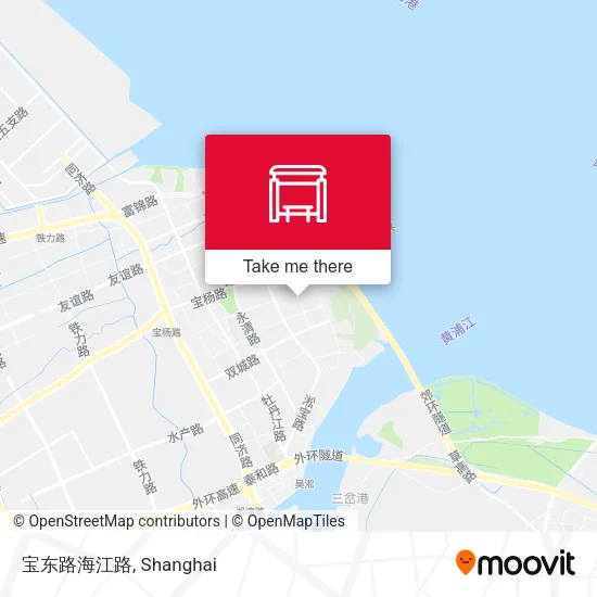宝东路海江路 map