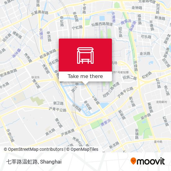 七莘路温虹路 map