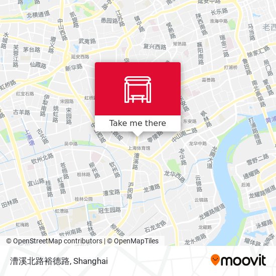 漕溪北路裕德路 map