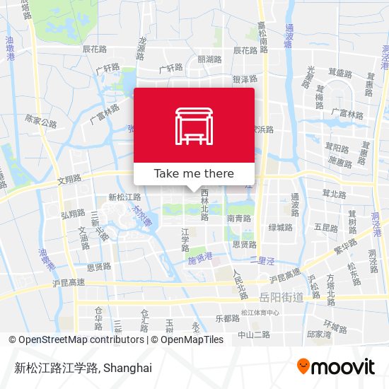 新松江路江学路 map