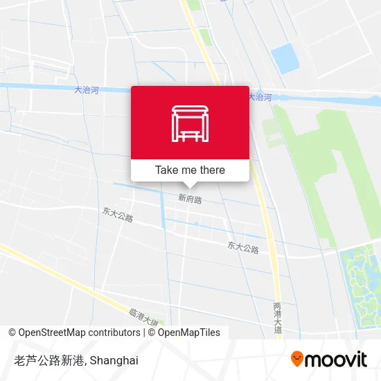 老芦公路新港 map