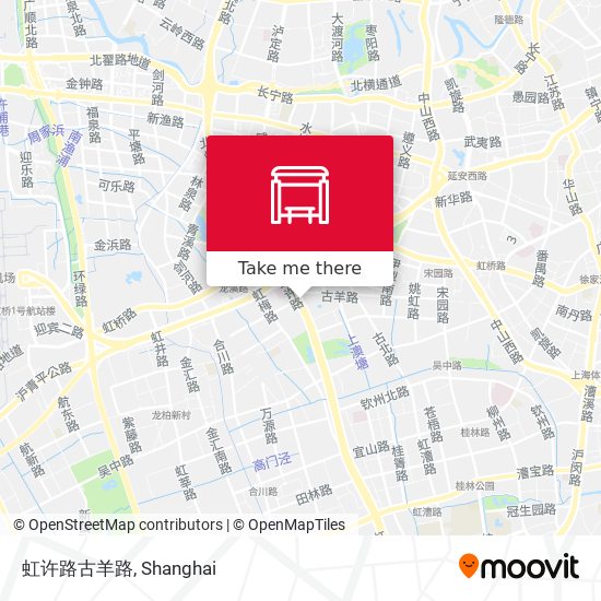 虹许路古羊路 map