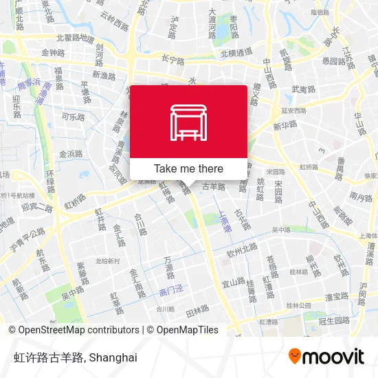 虹许路古羊路 map