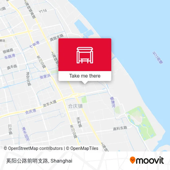 奚阳公路前哨支路 map