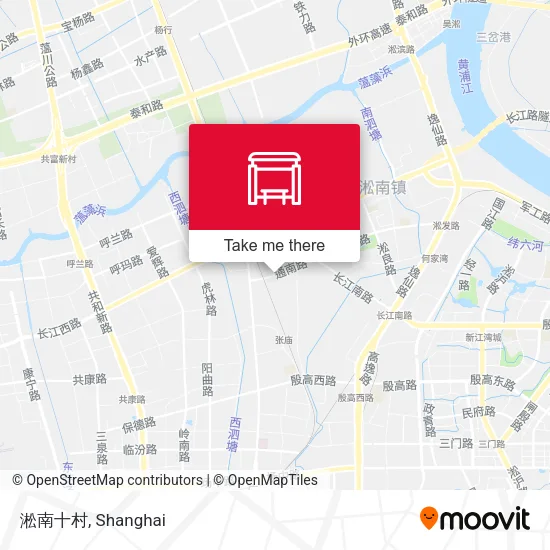 淞南十村 map