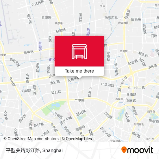 平型关路彭江路 map