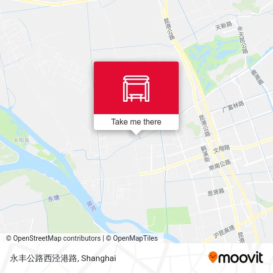 永丰公路西泾港路 map