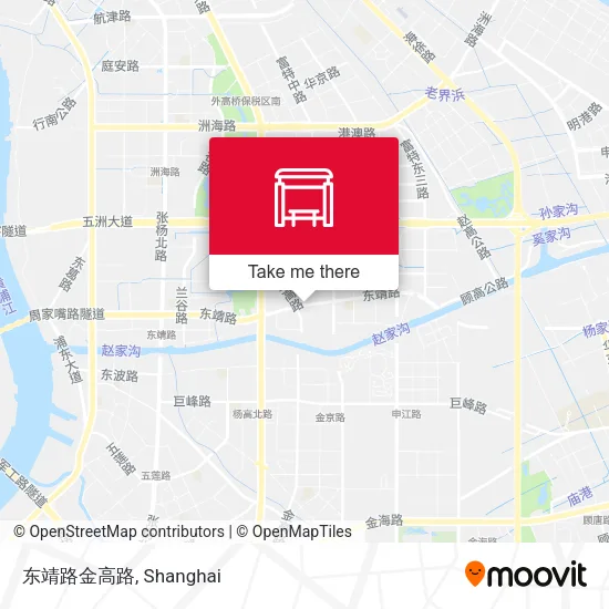 东靖路金高路 map