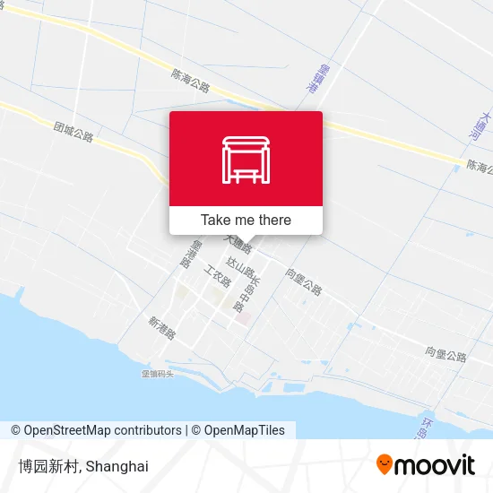 博园新村 map