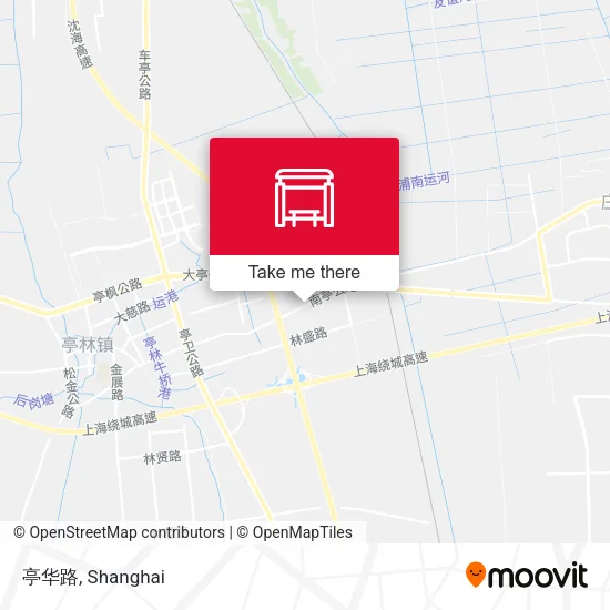 亭华路 map