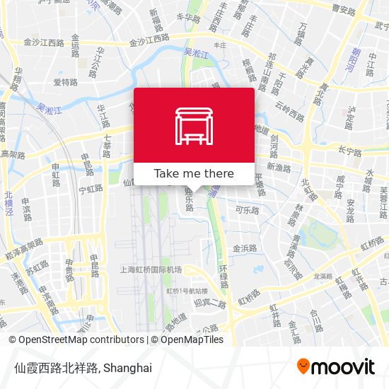 仙霞西路北祥路 map