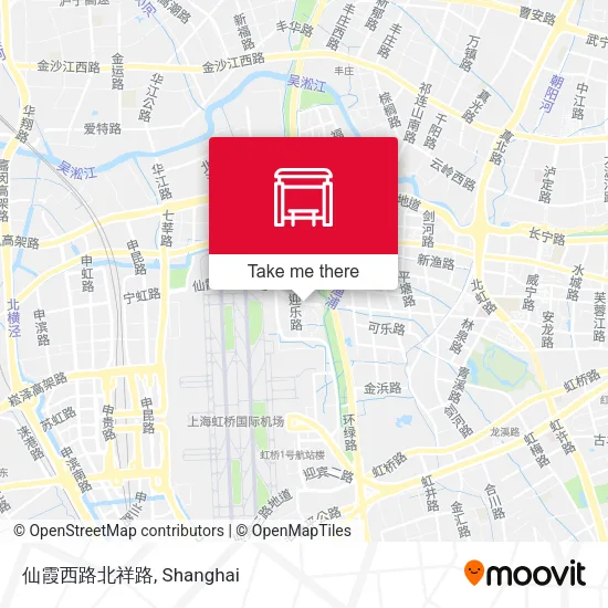 仙霞西路北祥路 map