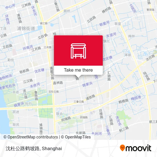沈杜公路鹤坡路 map