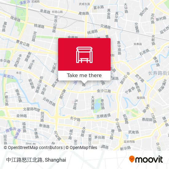 中江路怒江北路 map