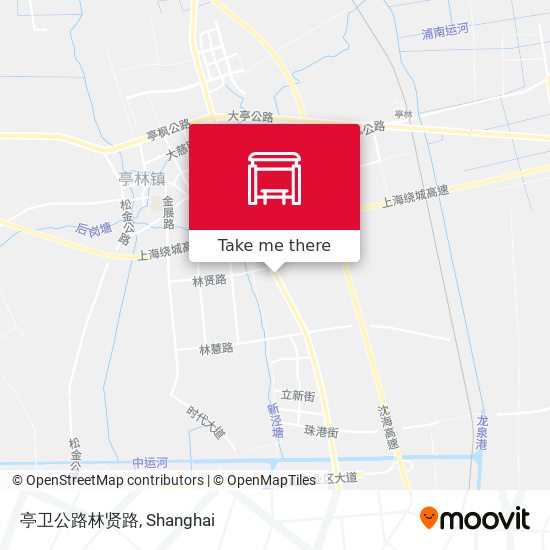 亭卫公路林贤路 map