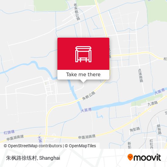 朱枫路徐练村 map