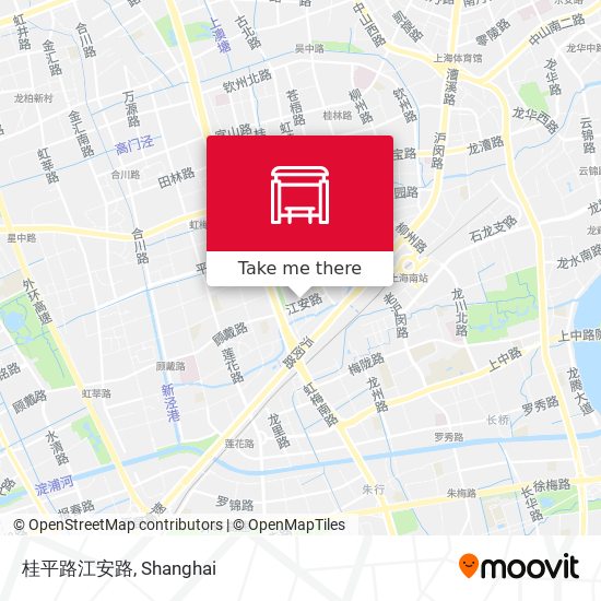 桂平路江安路 map