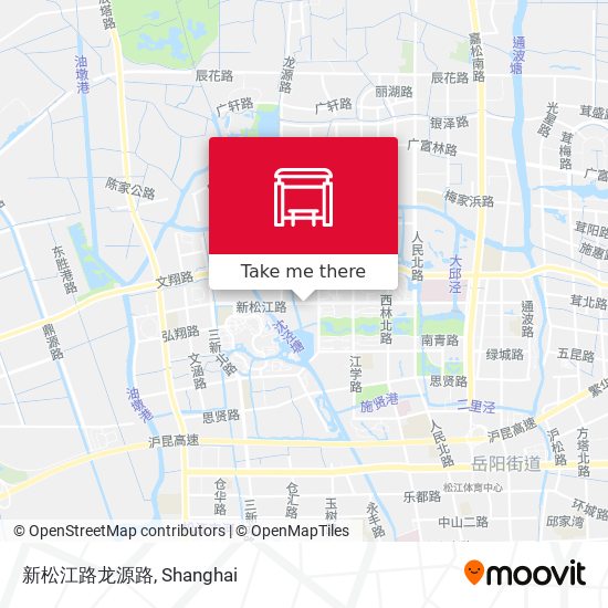 新松江路龙源路 map